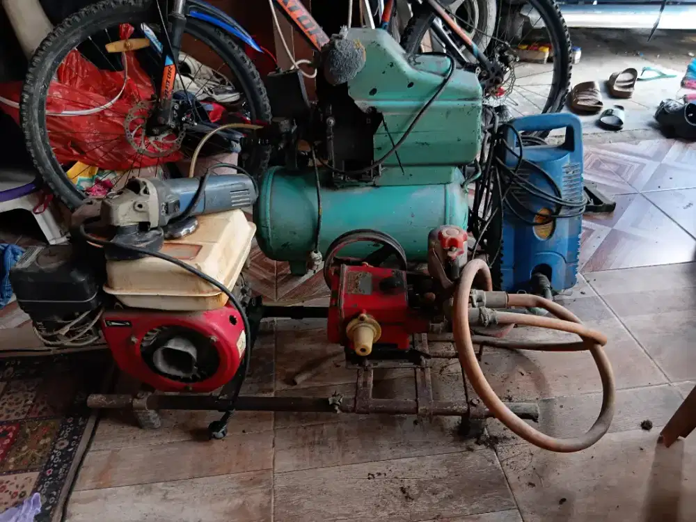 Peralatan cuci motor dan bengkel