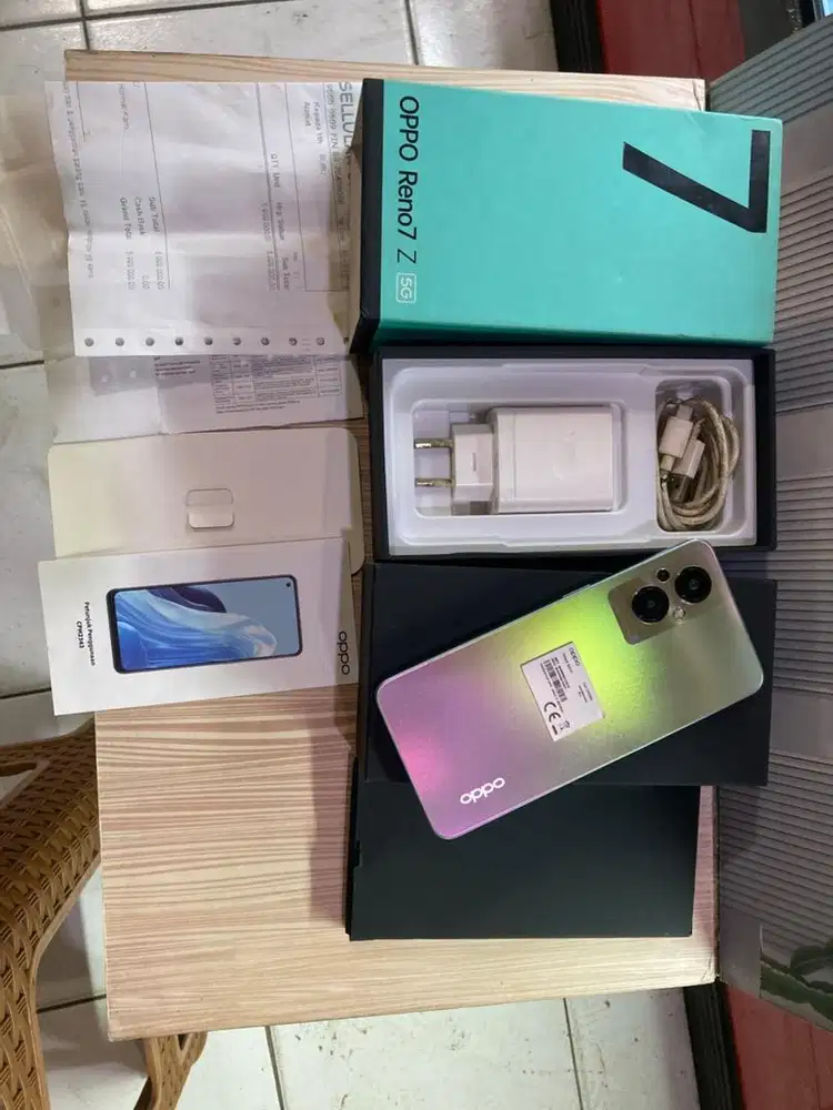 OPPO Reno7z 8/128 Amoled Resmi Original