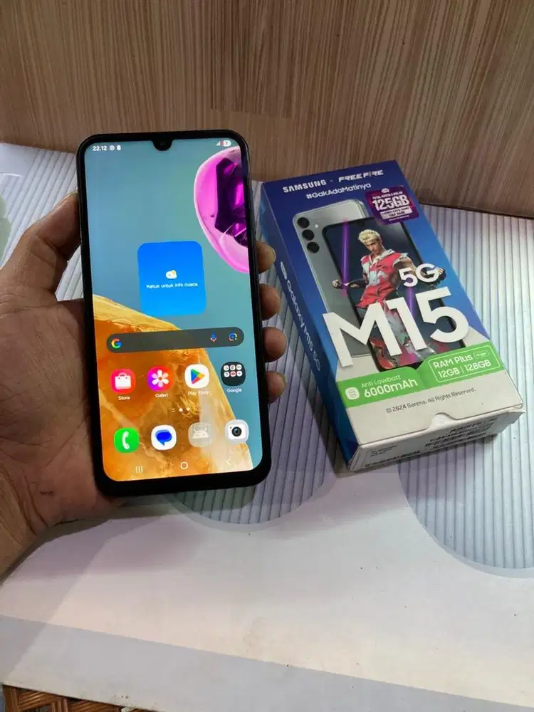 samsung M15 5G 6/128 Fullset
