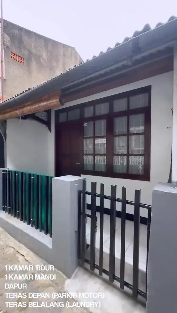 Dikontrakan 1 unit Paviliun untuk keluarga kecil atau Mahasiswa/i