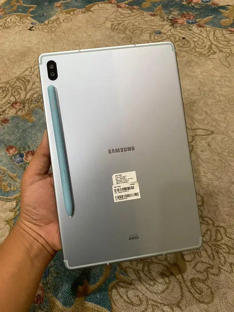 SAMSUNG TAB S6 6/128gb UNIT ONLY + BISA SIM CARD