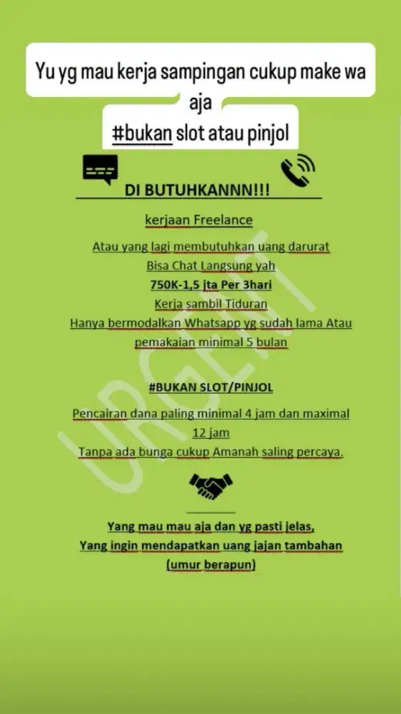 Kerja Rumahan Untuk Sampingan