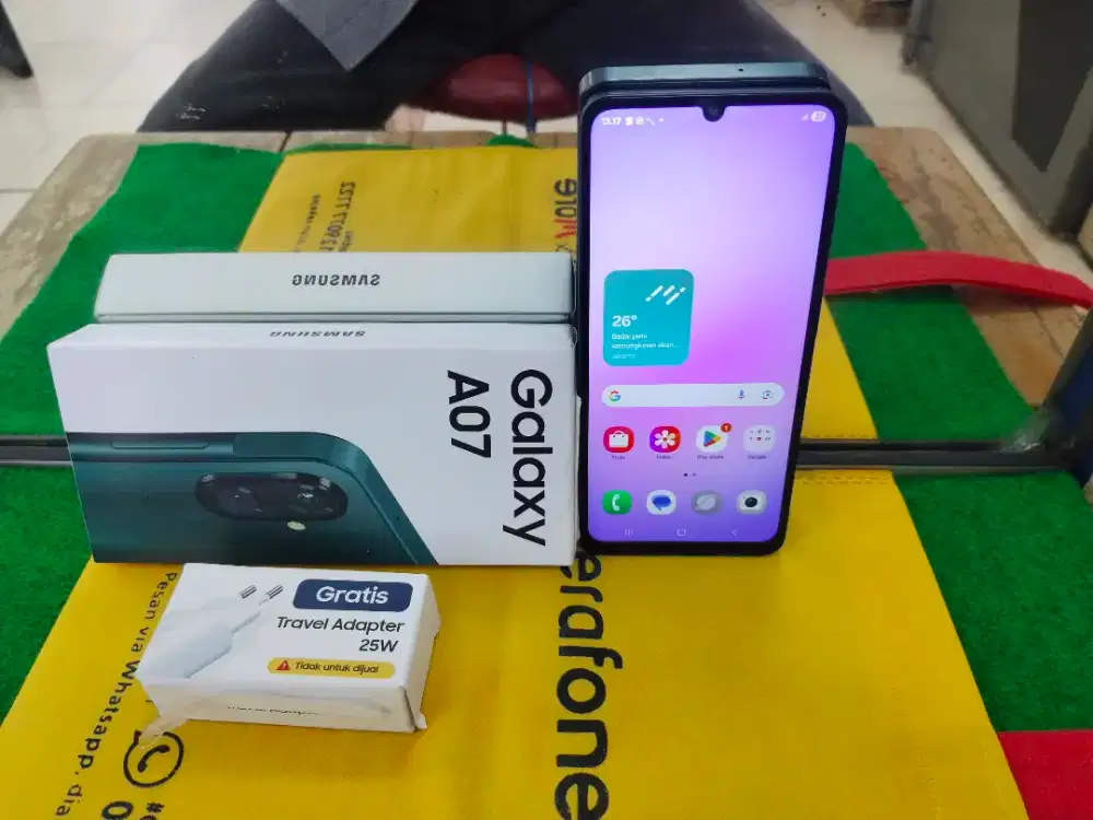 Samsung A 07 ram 8/256 gb 1bln pke mulus no minus gransi activ