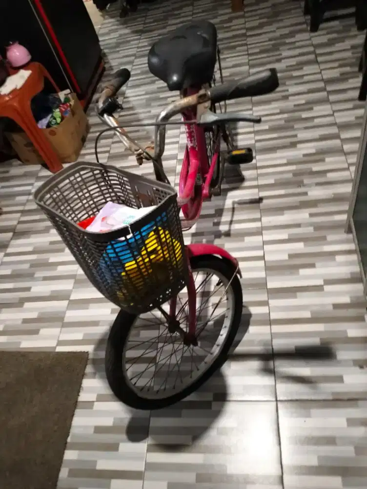 Sepeda bekas tidak terpai lagi