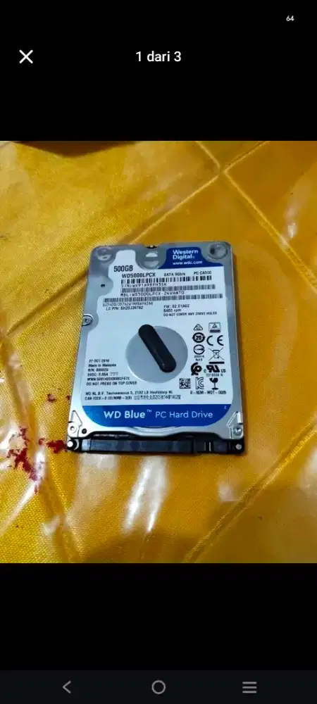 Hard Disk Laptop Lenovo