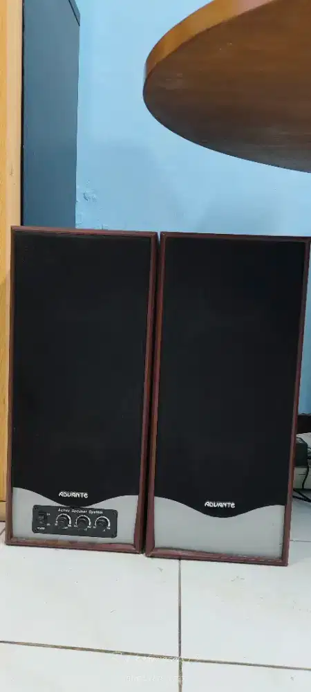 Djual speaker aktif advante (super bass)