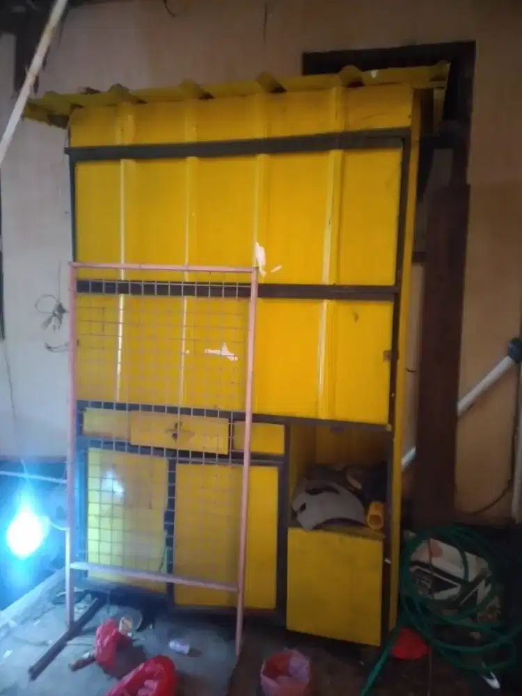 Jual semi booth container 150x60