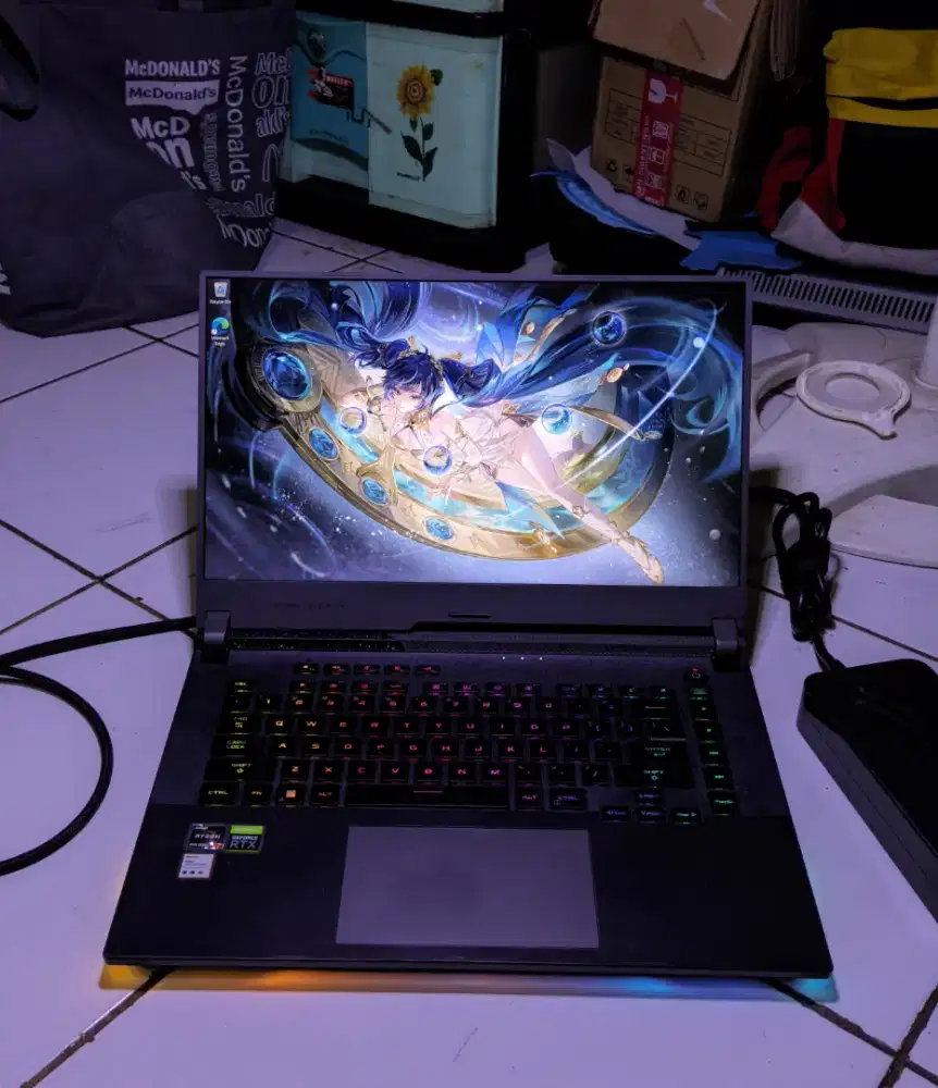 ASUS ROG STRIX G15 Ryzen 7-6800H RAM 24GB RTX 3070Ti SSD 1TB 300hz