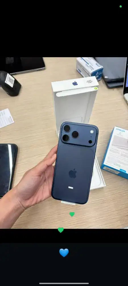 IPHONE 17 PROMAX 256 BLUE