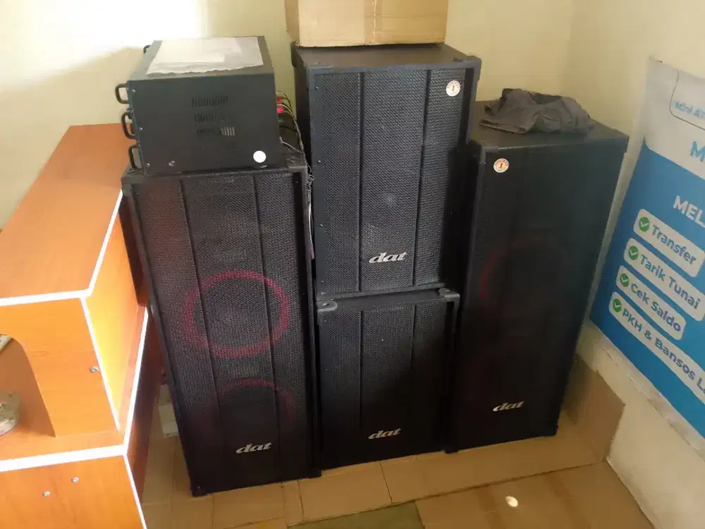 Paket speaker sound miniatur