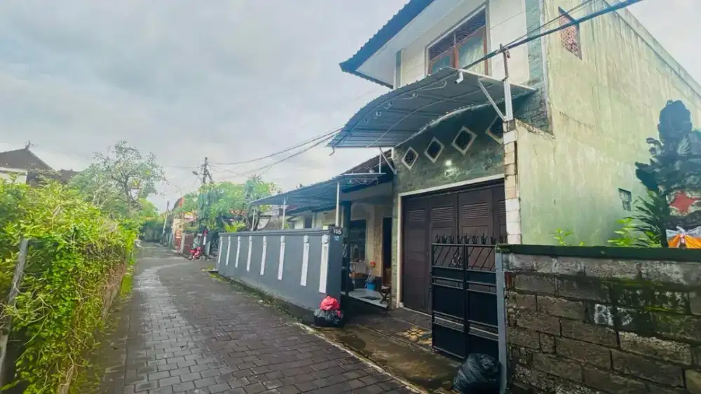 Jual rumah ada tokonya di Jl Gn Agung Mahendradatta Denpasar Bali