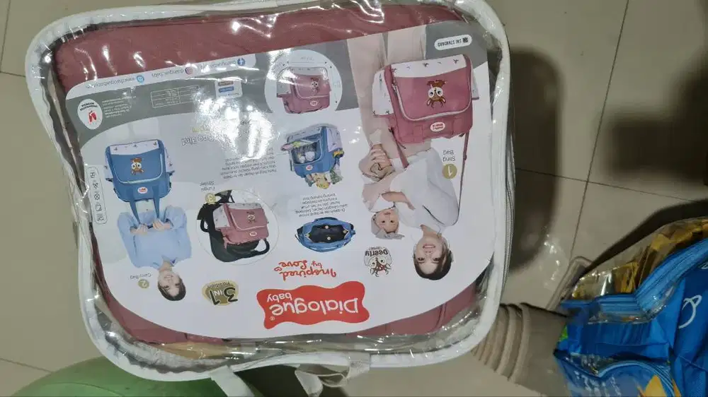 Dialogue Baby Tas Bayi Besar 3in1 Deerly Series