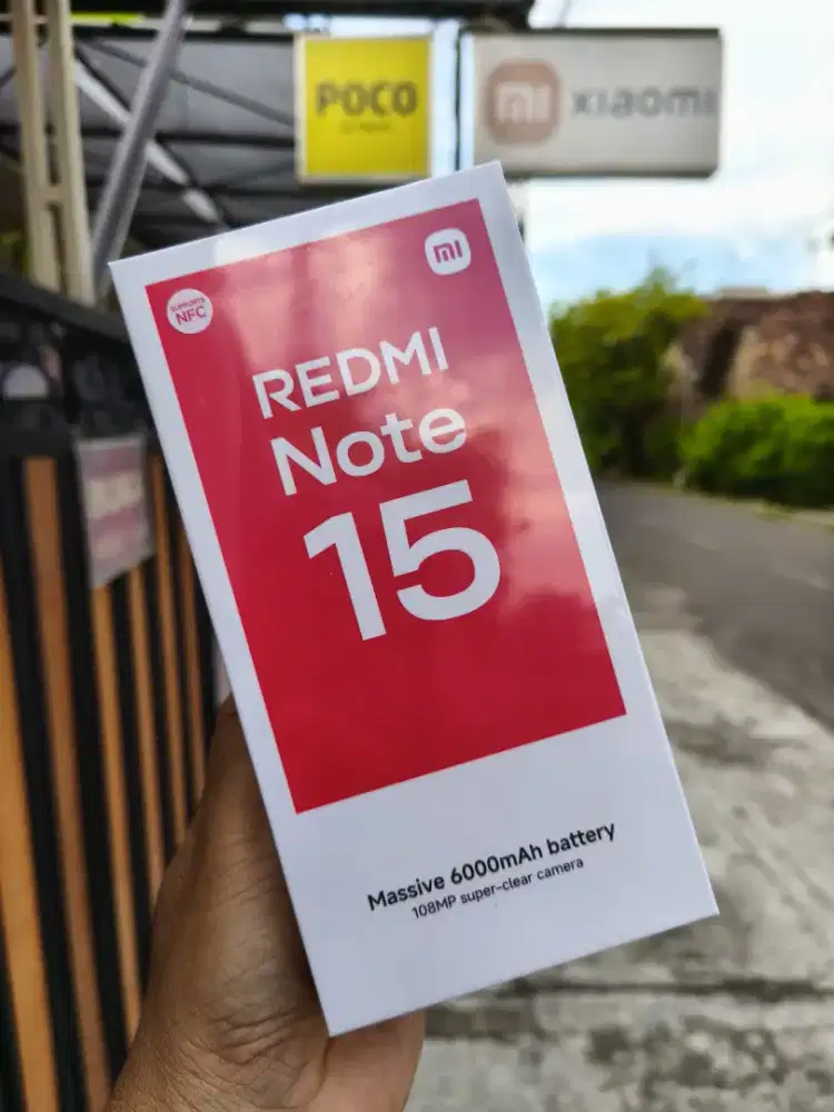 NEW REDMI NOTE 15 4G 6/128 RESMI XIAOMI 15 BLN