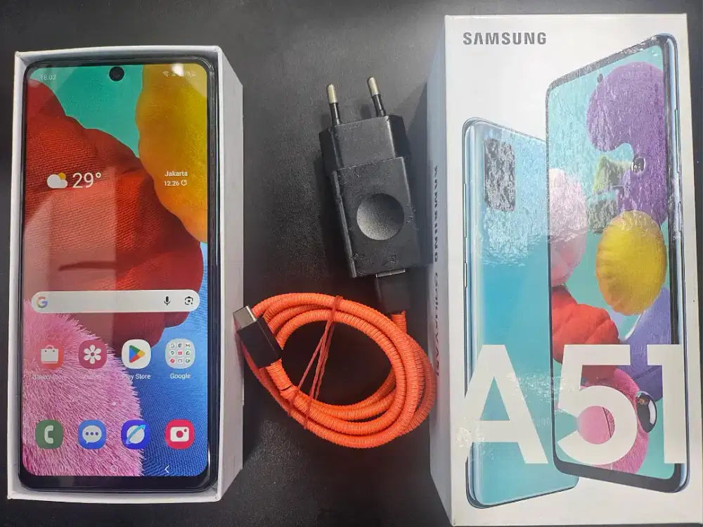 Samsung A51 6/128gb Fulset