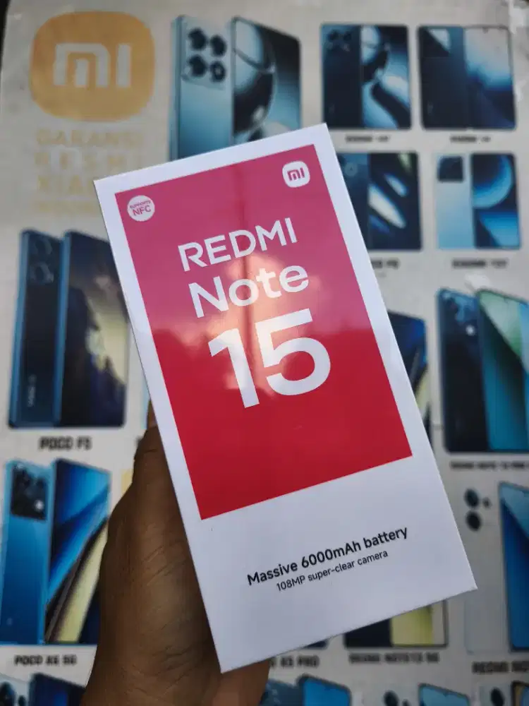 NEW REDMI NOTE 15 4G 8/256 RESMI XIAOMI 15 BLN