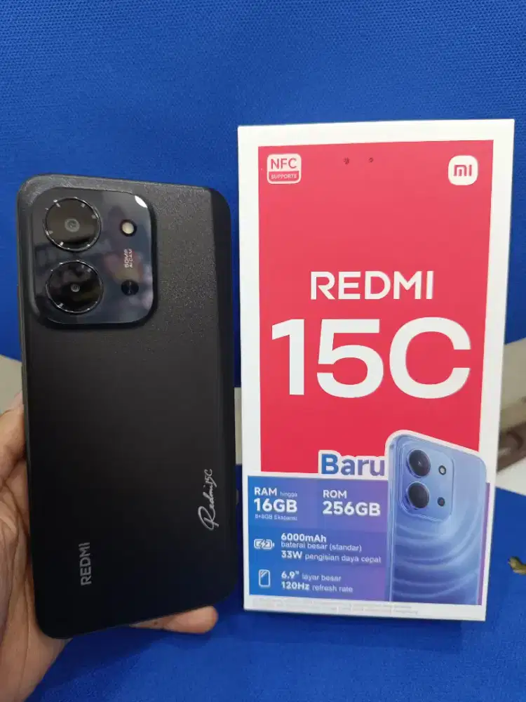 REDMI 15C 8/256GB SECOND LIKE NEW