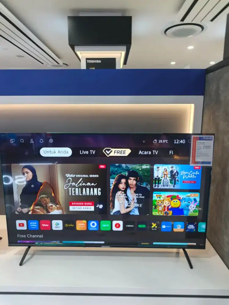 PROMO KREDIT TV PANASONIC TANPA DP! BUNGA 0% FREE 2 CICILAN