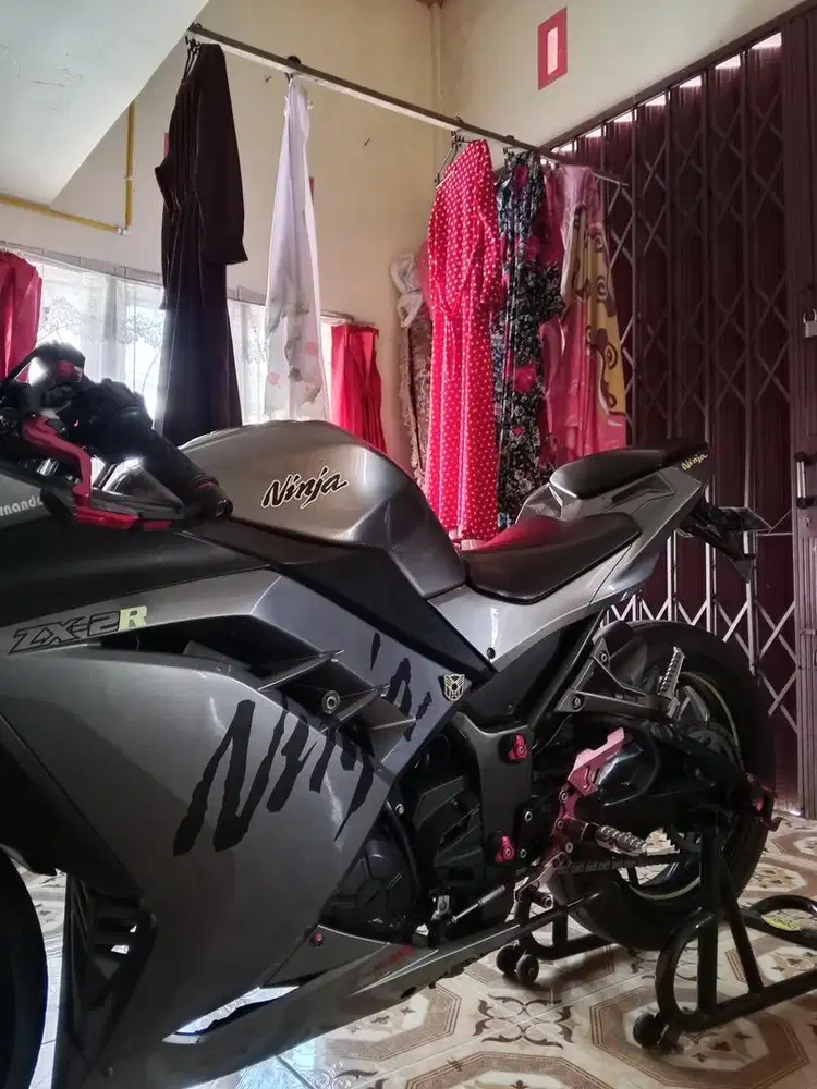 Kawasaki Ninja 250fi Grey Modif
