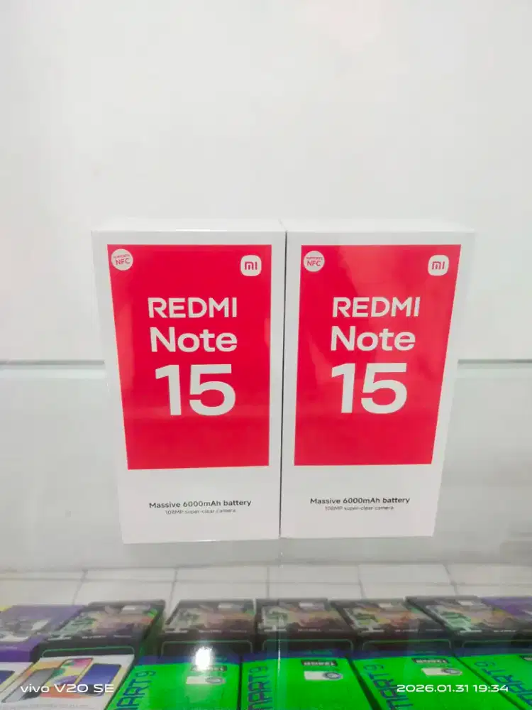 Xiaomi Redmi Note 15 6/128 GB Helio G100 Camera 108 MP Garansi Resmi