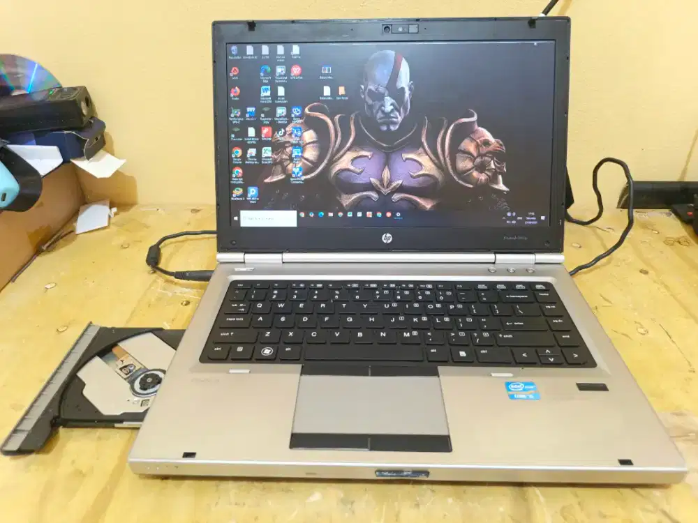 Laptop Hp Elitebook 8460P Core i5 Gen 2 Ram 12Gb Hdd 500Gb No Lemot