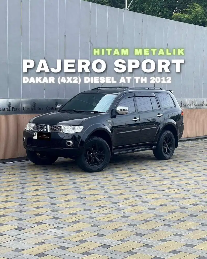 Pajero Dakar Diesel Matic 2012 Hitam