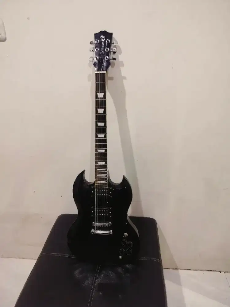 Gitar listrik custom difergio