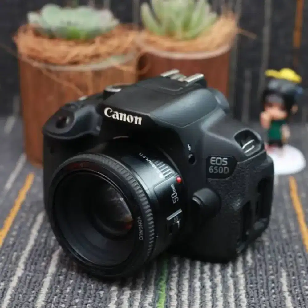 Dijual Canon EOS 650D + 500D + 1000D + Lensa 50mm 1.8II + 55-250mm