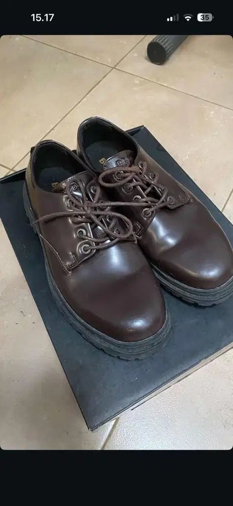 Sepatu pantofel pria Merk BRODO size 43