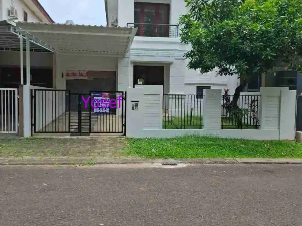 Di sewa rumah cluster de rio de latinos,bsd