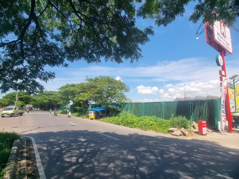 Disewakan tanah kosong di jalan metro tanjung bunga