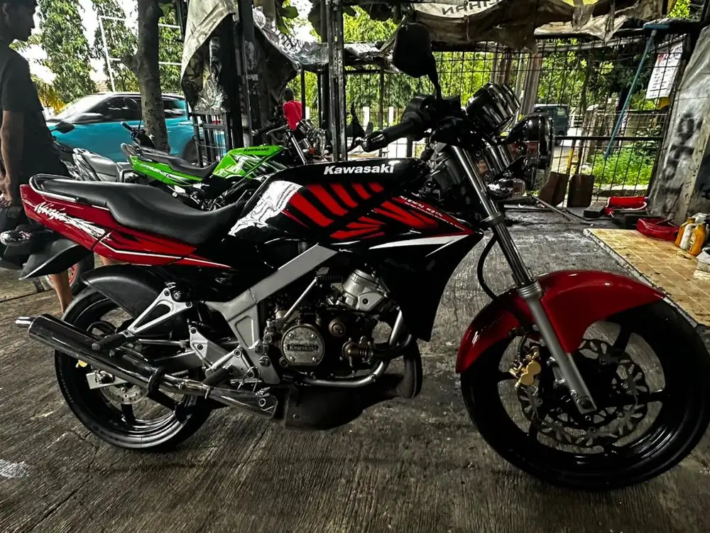 Kawasaki Ninja SS Merah Zebra (ASLI SS)