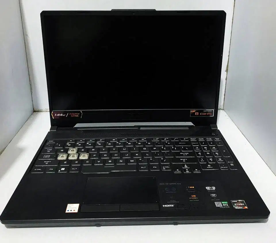 ASUS TUF DASH A15 FA506QM RYZEN 9 MASIH MULUS JARANG DI PAKE BISA NEGO