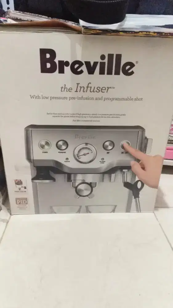 Jual cepat mesin kopi dan grinder + barista kit