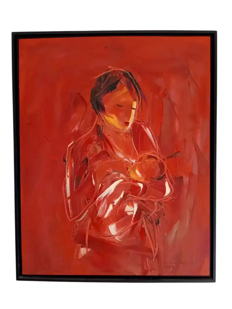 Lukisan Kasih Sayang Karya M Soewanto 2003