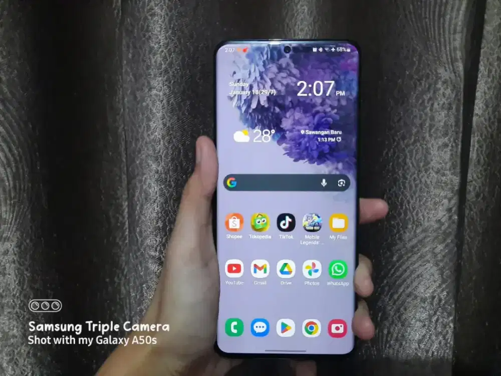 Samsung Galaxy S20+ ex inter 8/128 wifi only