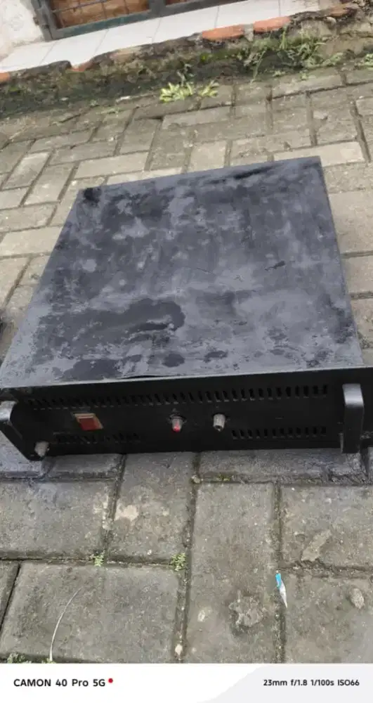 Jual Murah 2 Box SPEAKER, 2 AMPLI POWER Kondisi Msh Bgs Msh LYK PAKE