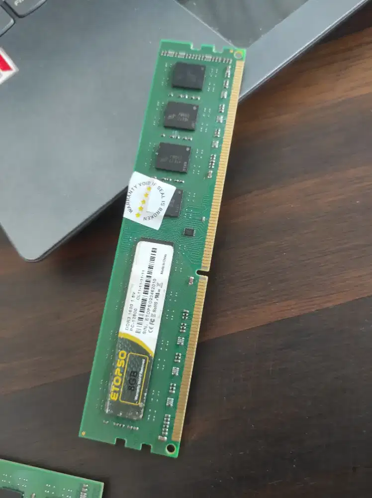 RAM KOMPUTER PC 8GB DDR3 -12800
