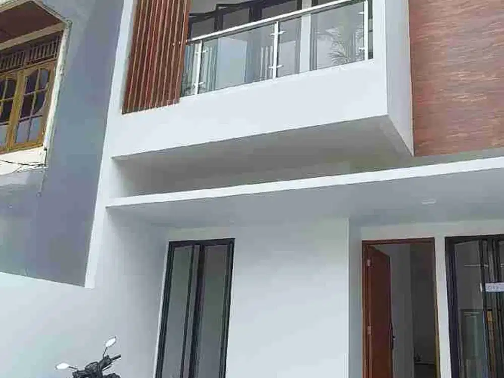 dijual rumah baru dalam komplek di pondok kelapa, jakarta timur