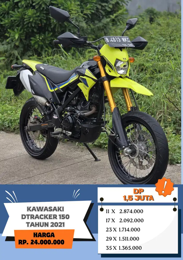 KAWASAKI DTRACKER 150 TAHUN 2021