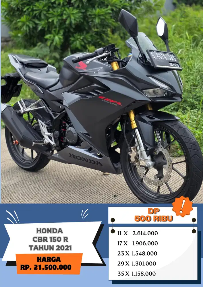 HONDA CBR 150 R TAHUN 2021