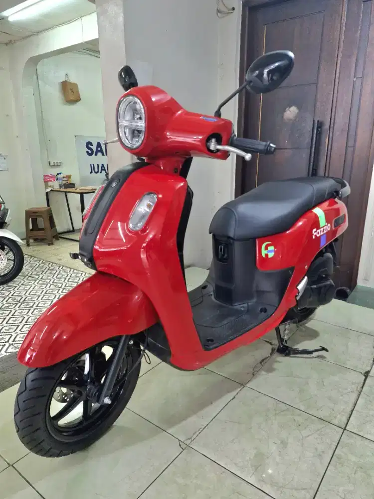 FAZZIO 2025, B DKI, ODO 350P, PJK 7 2026, GRESS KAYA BARU