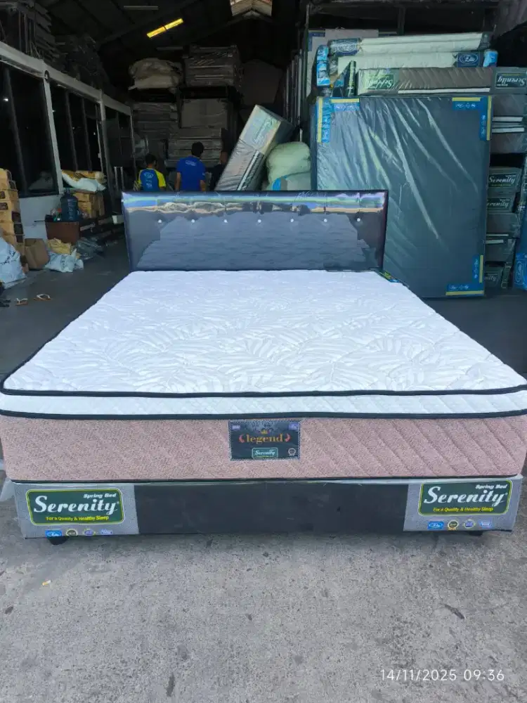 Kasur Serenity Springbed Tipe Legend Ukuran 200x180