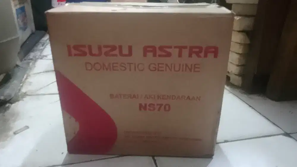 AKI BARU NS70 ISUZU UTK KIJANG,PANTHER,L300,