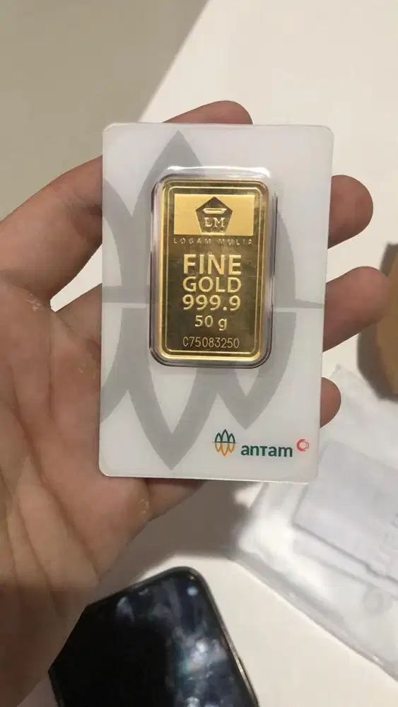 Jual emas antam 2025 50gr