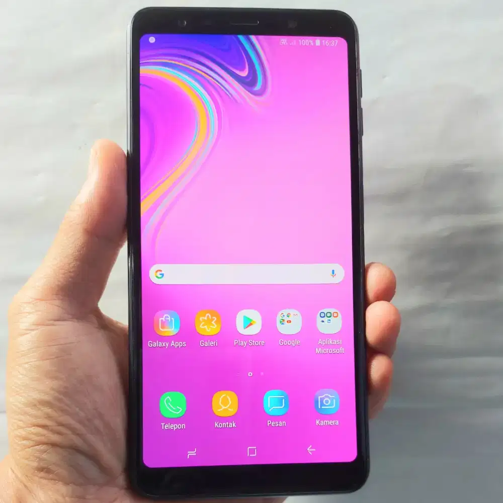 Handphone Hp Samsung Galaxy A7 2018 4/64 Second NFC Original