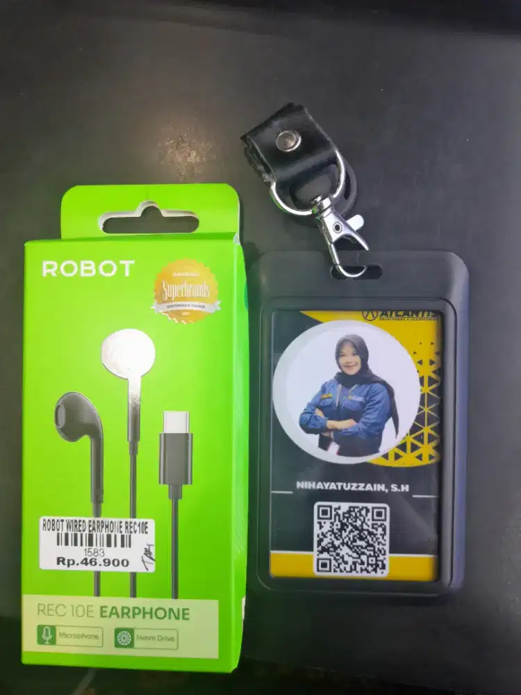 ROBOT WIRED EARPHONE REC 10E