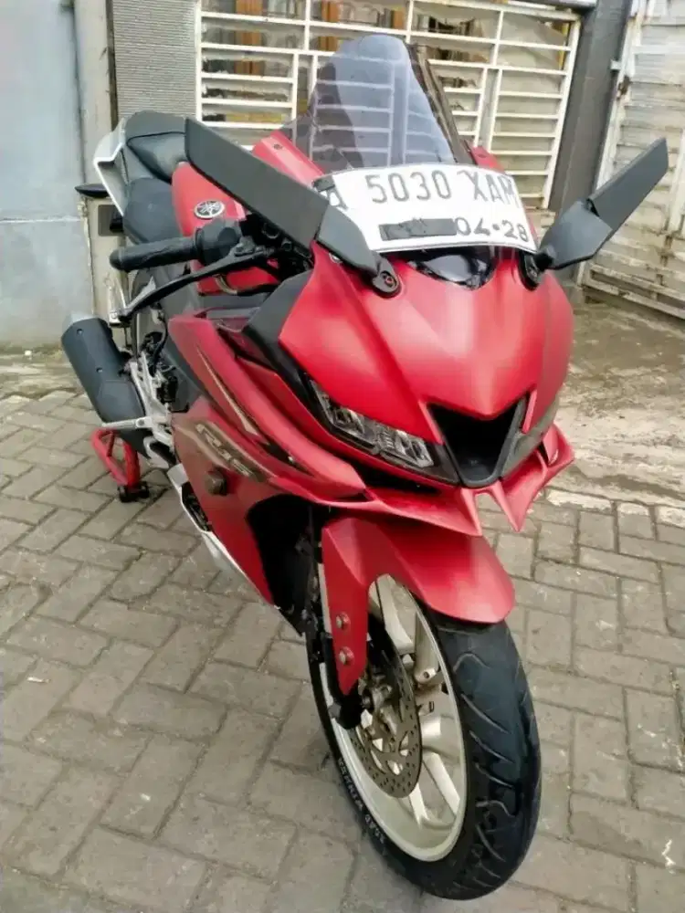 Yamaha R15 V3 tahun 2018 surat lengkap pajak hidup plat hidup
