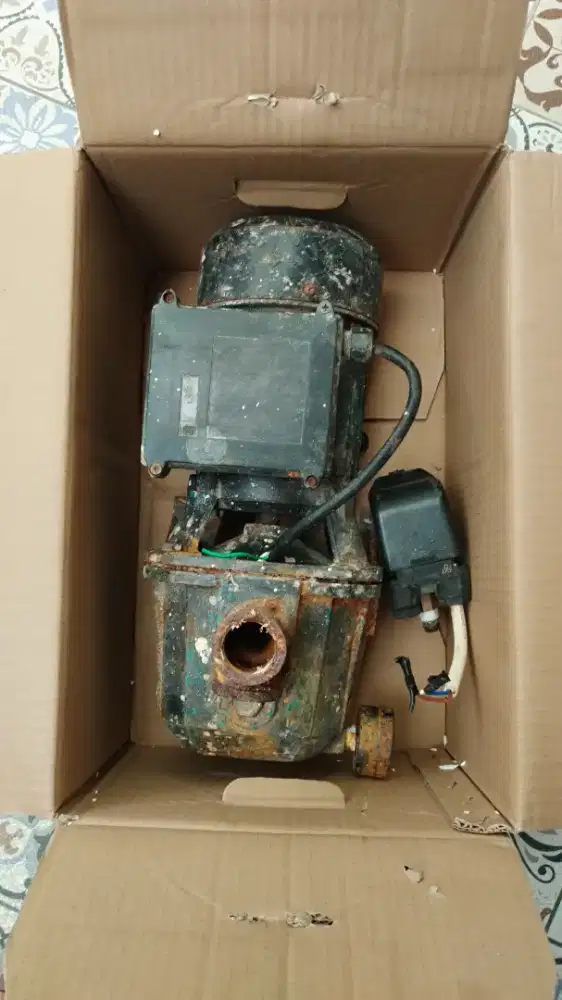 Jet pump 30M merk WASER, rusak tidak menyala