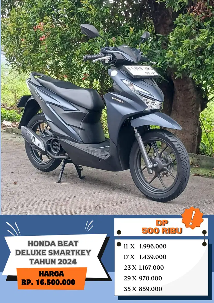 HONDA BEAT DELUXE SMARTKEY TAHUN 2024