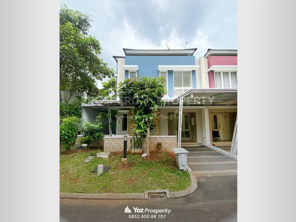 Rumah Langka di Cluster Thomson Bonus Fasum Dekat Clubhouse by Summarecon Kawasan Scientia Gading Serpong Tangerang